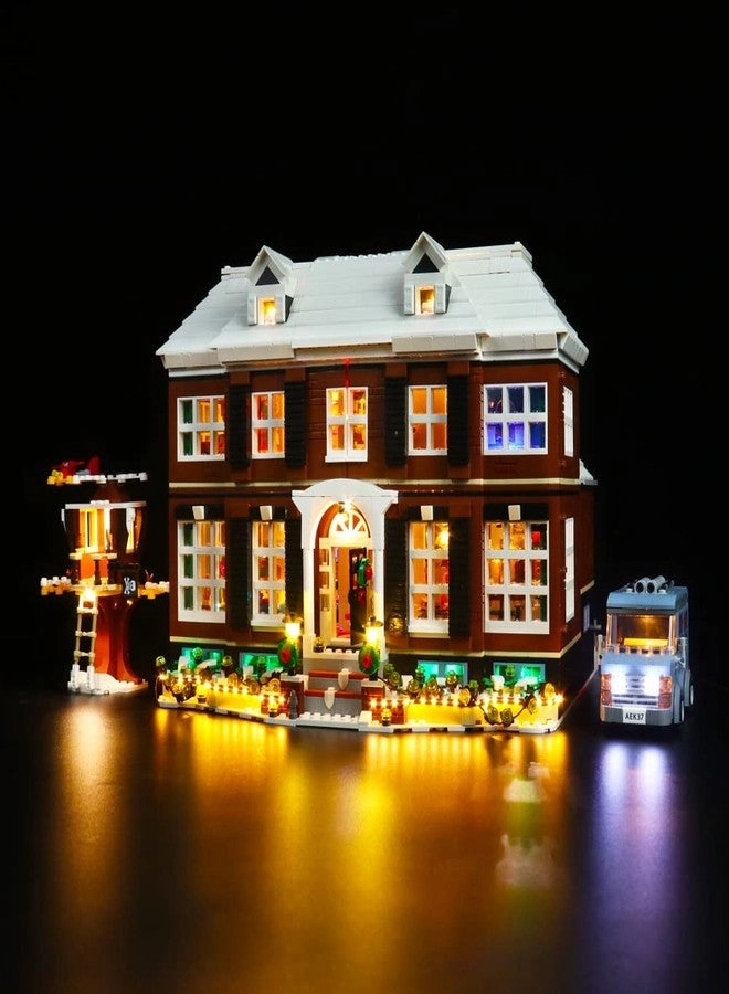 BrickBling LED Light Compatible with Lego 21330 Home Alone - USB Powered Multi-colour