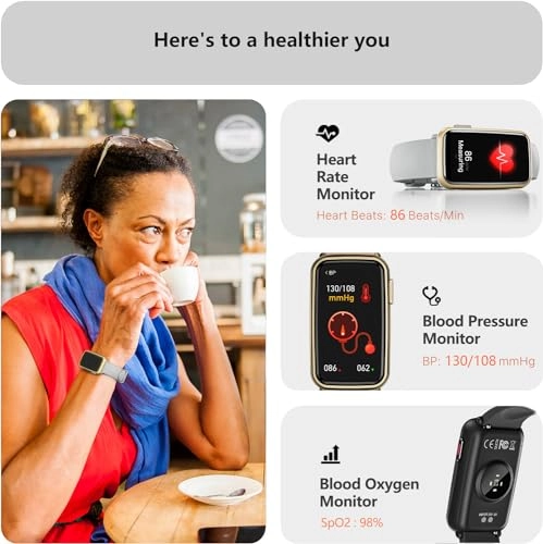 Fitness Tracker - 1.47'' IP68 Waterproof