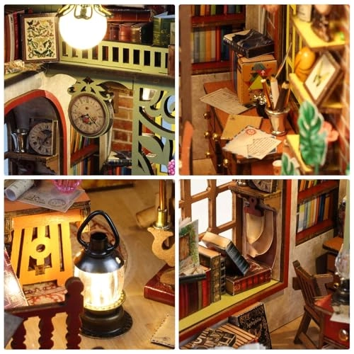 Miniature dollhouse Kit - Bookhouse