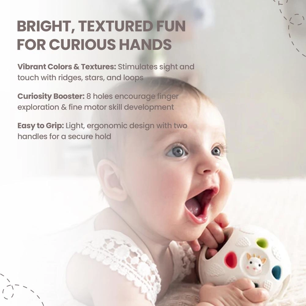 So'Pure Senso'Ball - 3 months 100% NATURAL RUBBER