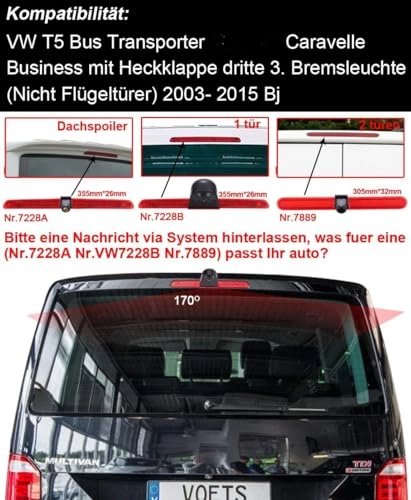 Car Rear view Camera - Night vision 628*586 pixels + Rear View Mirror - 7" LCD