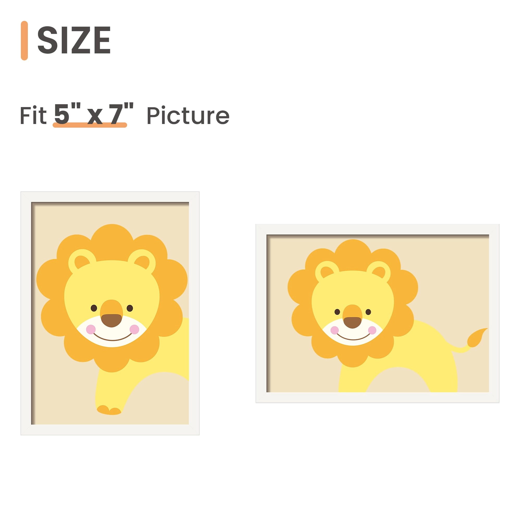 7x5 photo frames - 12.7x17.78cm