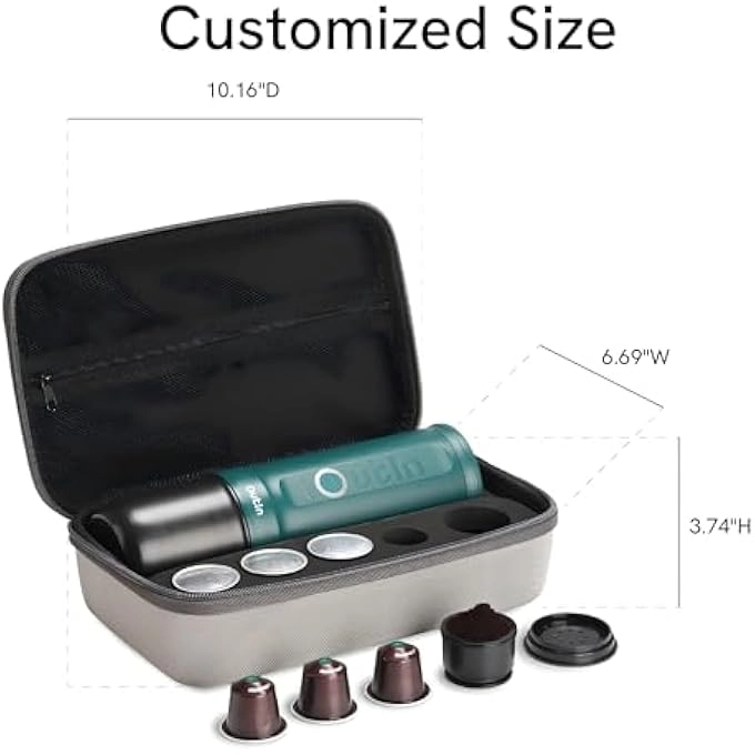 Nano Portable Electric Espresso Machine Carrying Bag - 0.29 Kilograms