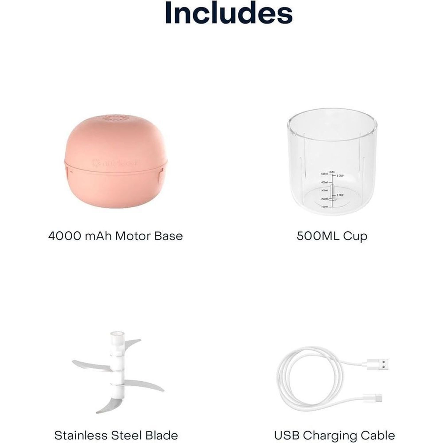 Choppi - 0.5 Liter Cordless