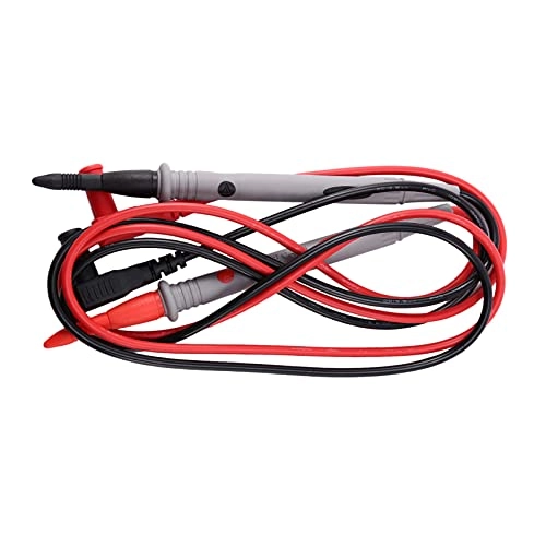 AMAYYA Cord Tester Cable - 1 Pair 90cm Red + Black