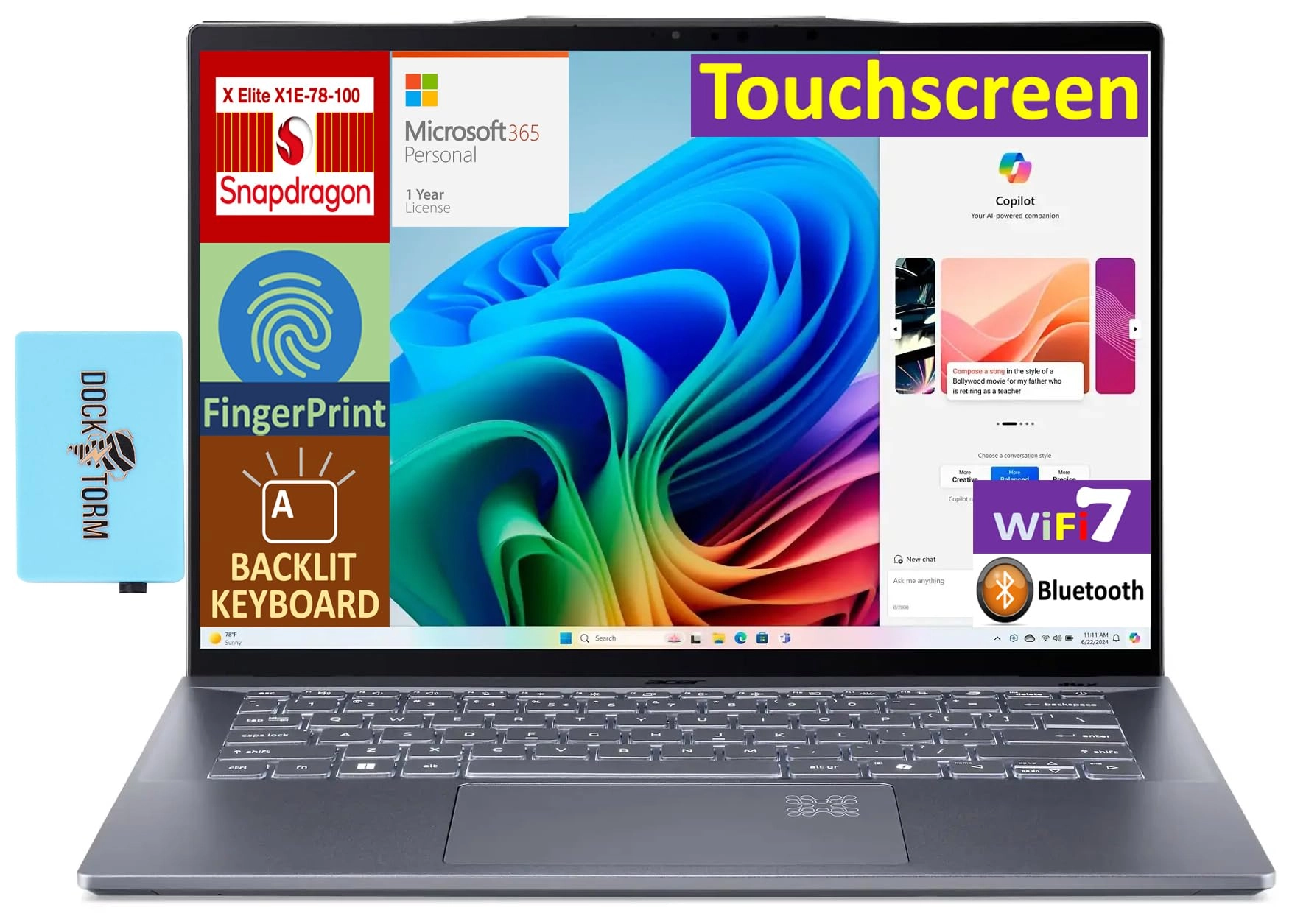 GreatPriceTech Swift 14 - 14.5'' X Elite X1E-78-100 16GB DDR5 2TB SSD