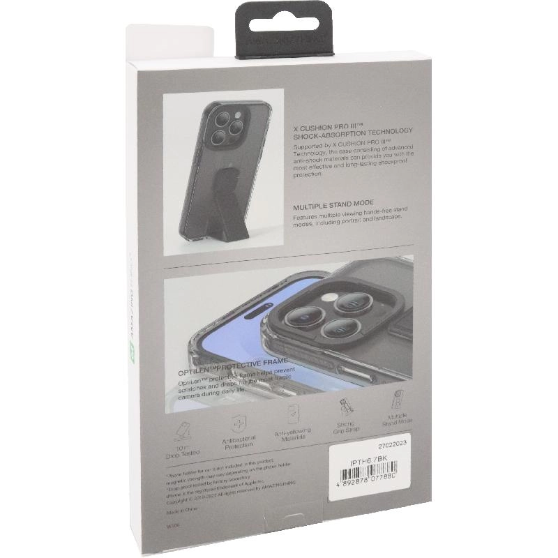 Titan Pro Back Cover Mobile Case with Stand for iPhone 15 Pro