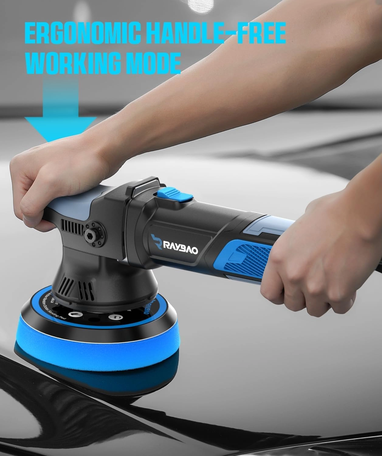 Dual Action Car Polisher - 900 Watts 5/6-inch