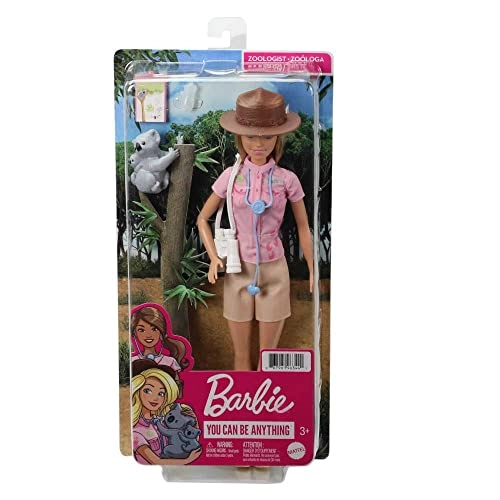 I CAN BE - NAT GEO DOLL ASST. - wildlife conservationist with monkey Ages 3+