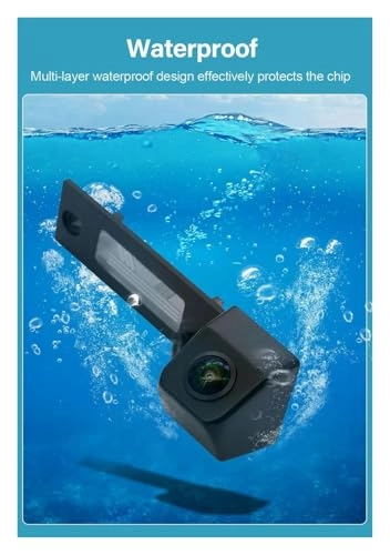 Reverse car rear view camera - Night vision Wired 720 x 540 pixels