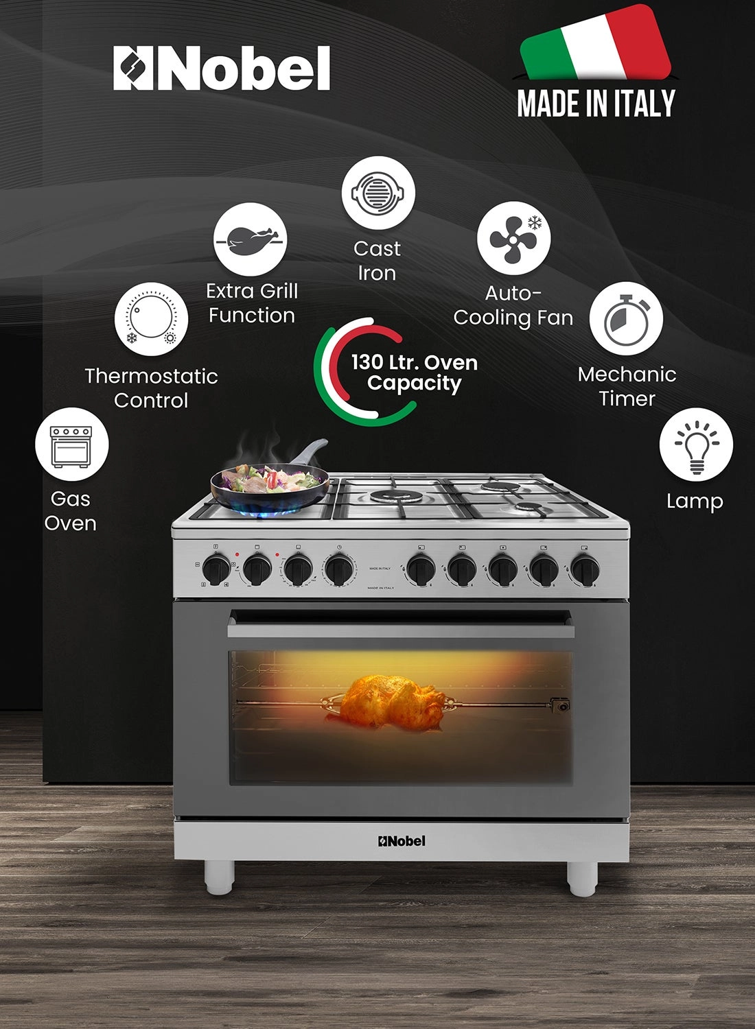 NGC9606IT GAS Cooker