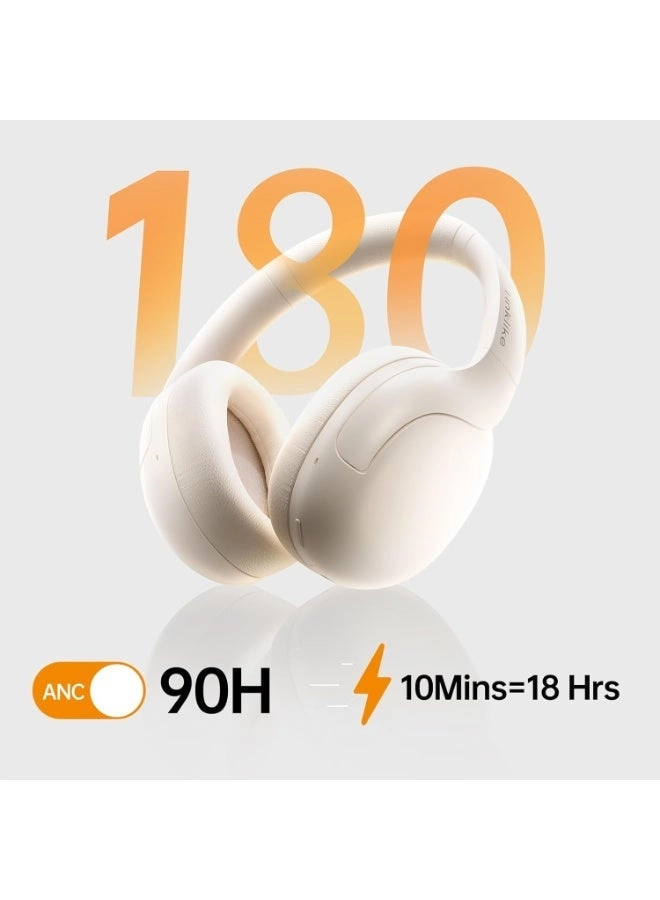 Active Noise Cancelling Headphones Wireless Headphone