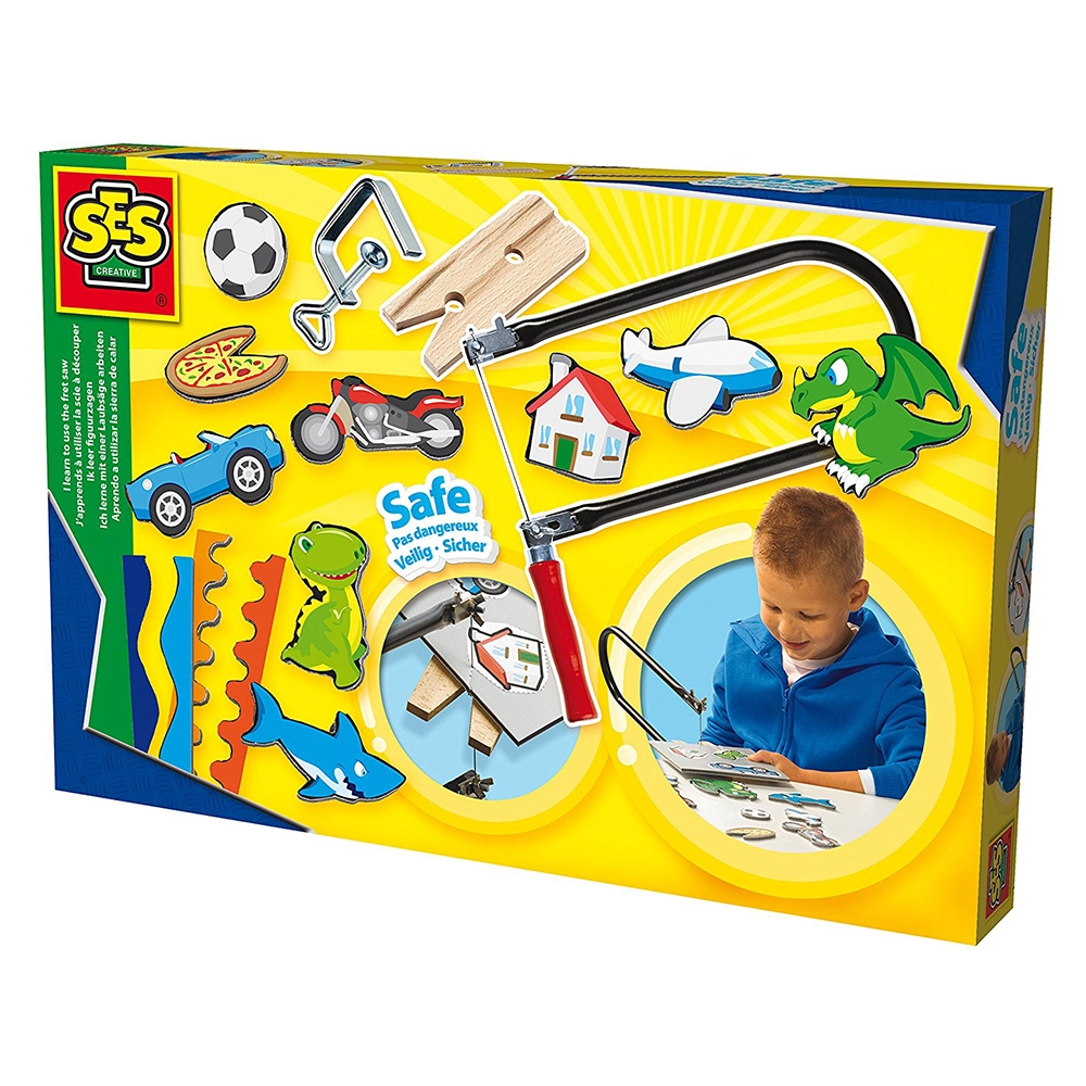 SES Creative I Learn to Use The Fret Saw - 5-13 years