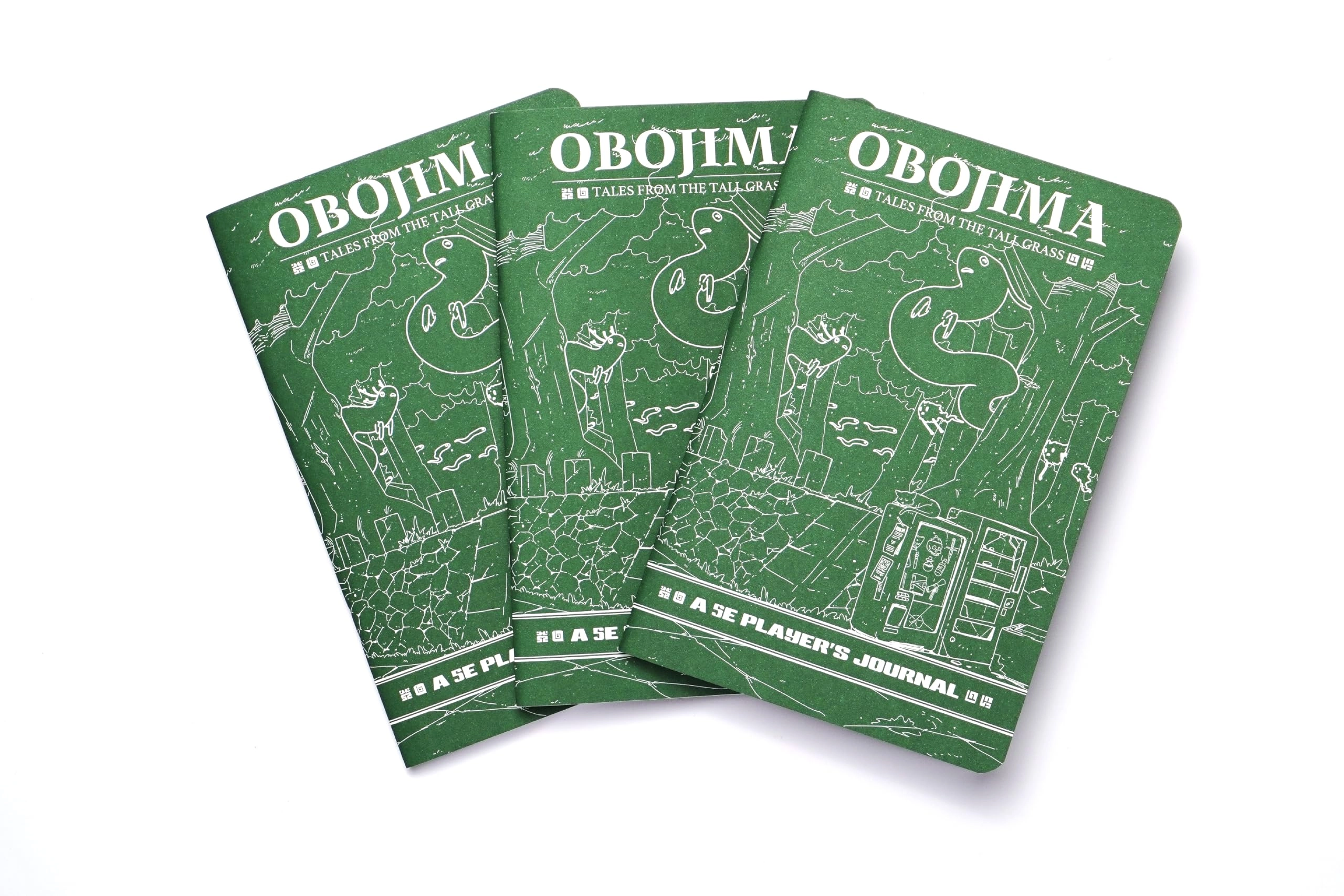 Obojima Player's Journals - Green Pack