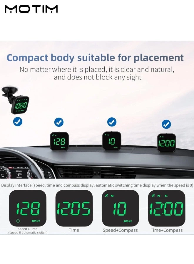 Head Up Display - High Definition Digital GPS Speedometer
