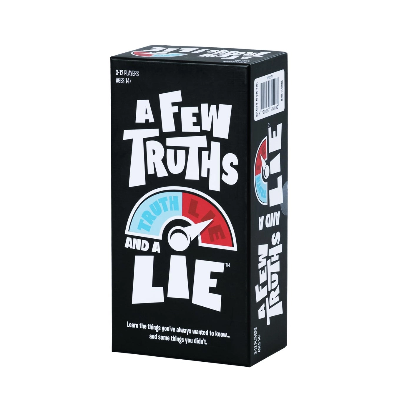 A Few Truths and a Lie - English Ages 14+