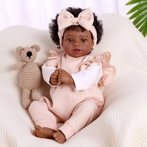 JUSS001RXWA-TC - Lifelike Reborn Doll Vinyl White and Blue