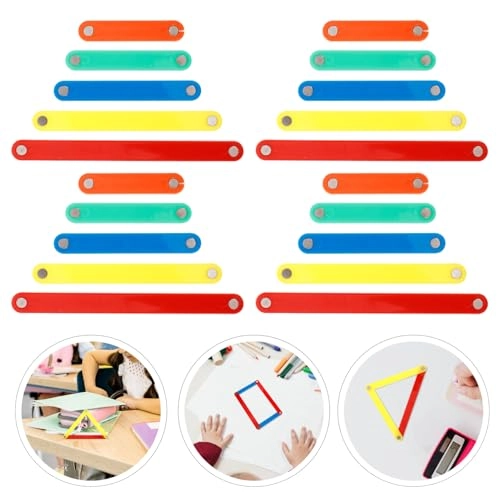 Geometric Magnetic Building Sticks - 15 years and up 50 pieces