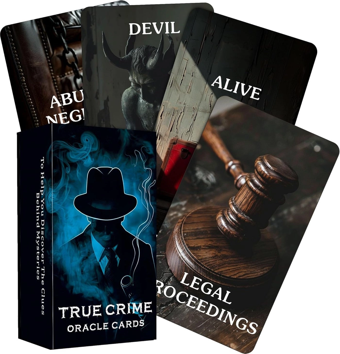Neouth True Crime Clues Oracle Cards