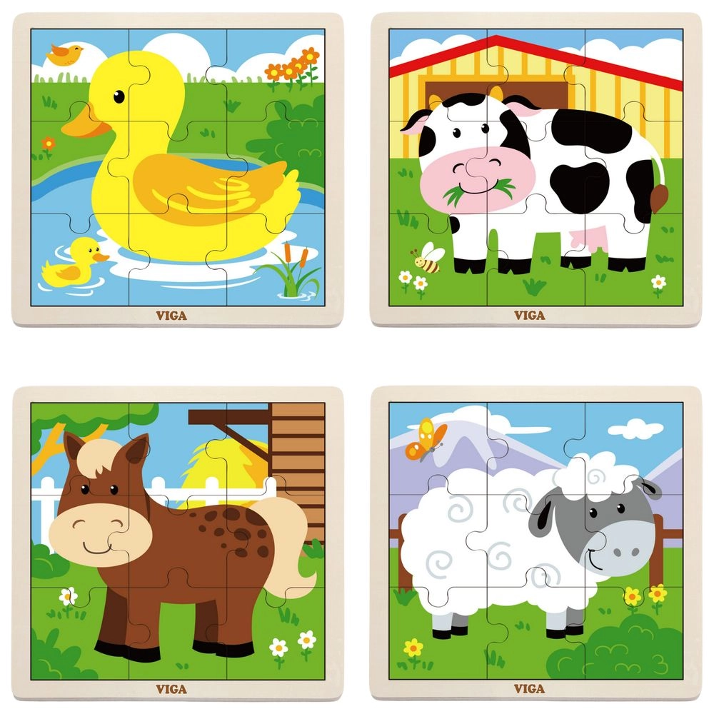 Animals and Vehicles Puzzle (29464294-51426) - 108 pcs