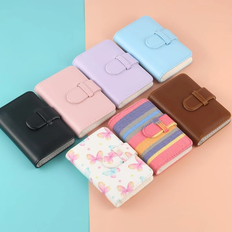 2x3" 28 Pockets Linen Photo Album