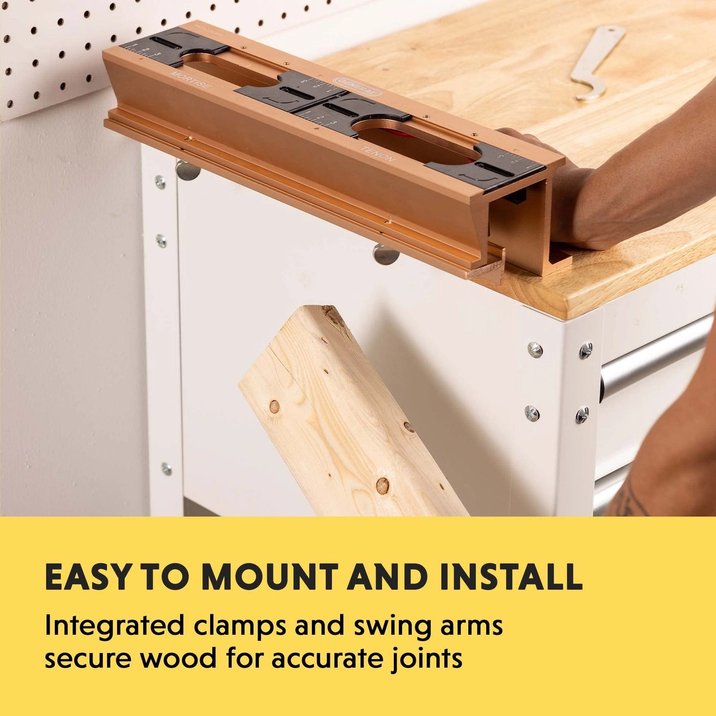 Mortise and Tenon Jig - 1/4" 3/8" 1/2"