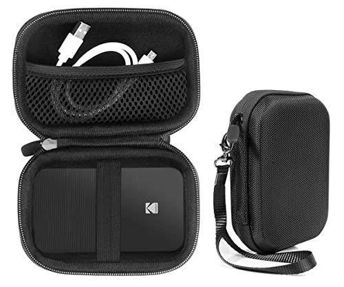 Printer case - for Kodak Smile, Kodak PRINTOMATIC, KODAK Mini Shot Instant Print Digital Camera, Instant Digital Printer also universal for Canon Ivy or HP Sprocket