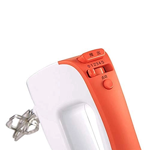 Handheld Electric Egg Beater - High Power 5-speed Turbo