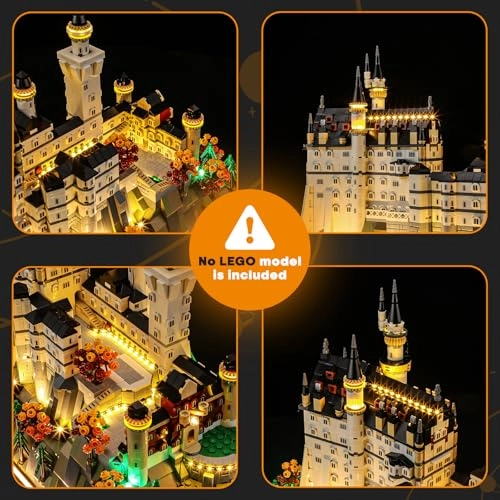 Light Set for Lego 21063 Neuschwanstein Castle
