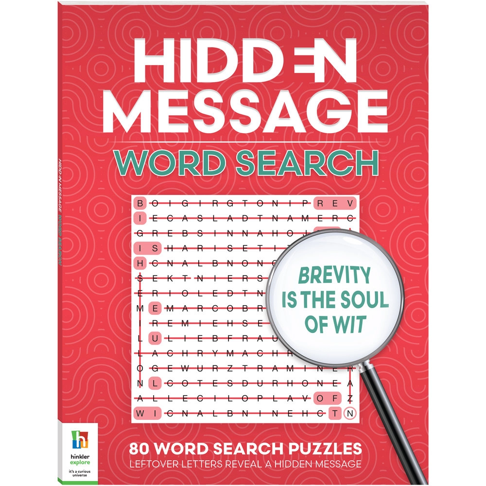 HINKR Hidden Message Word Search 2