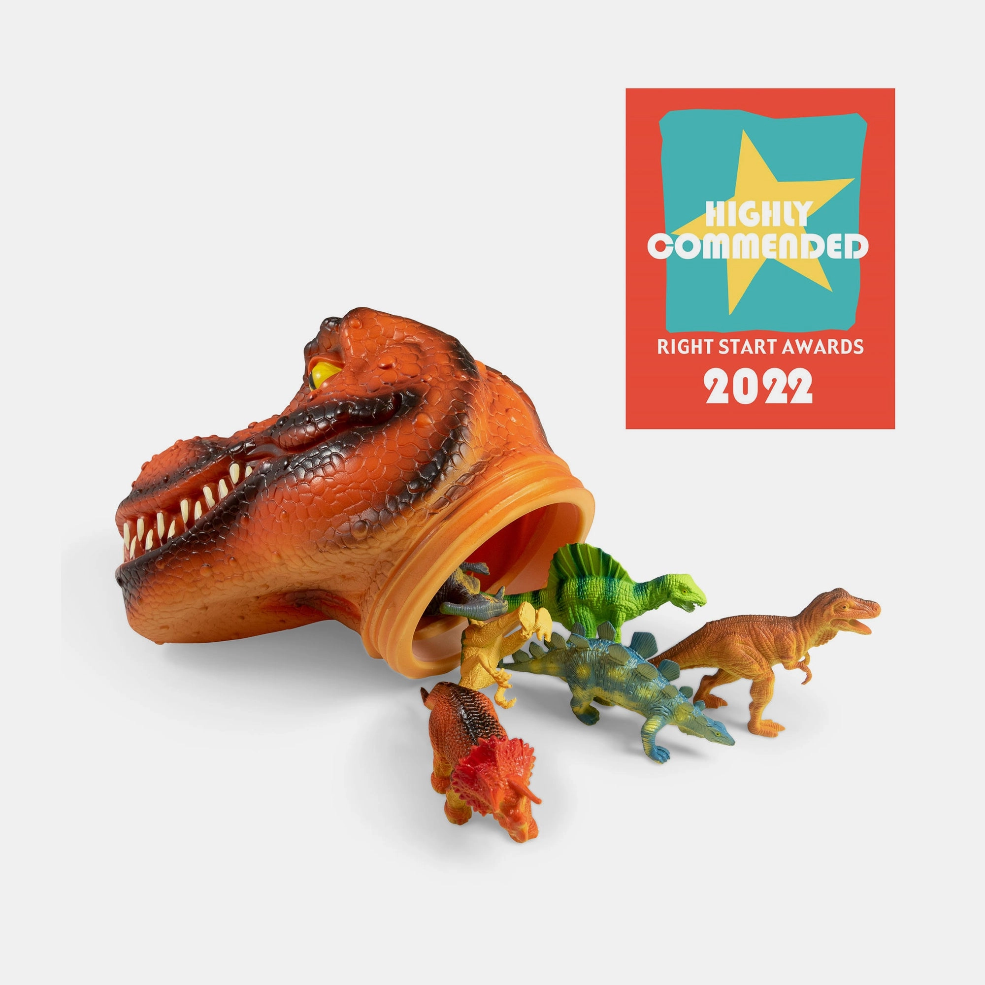 BORDERS T-Rex Tub - 3+ 6 pcs