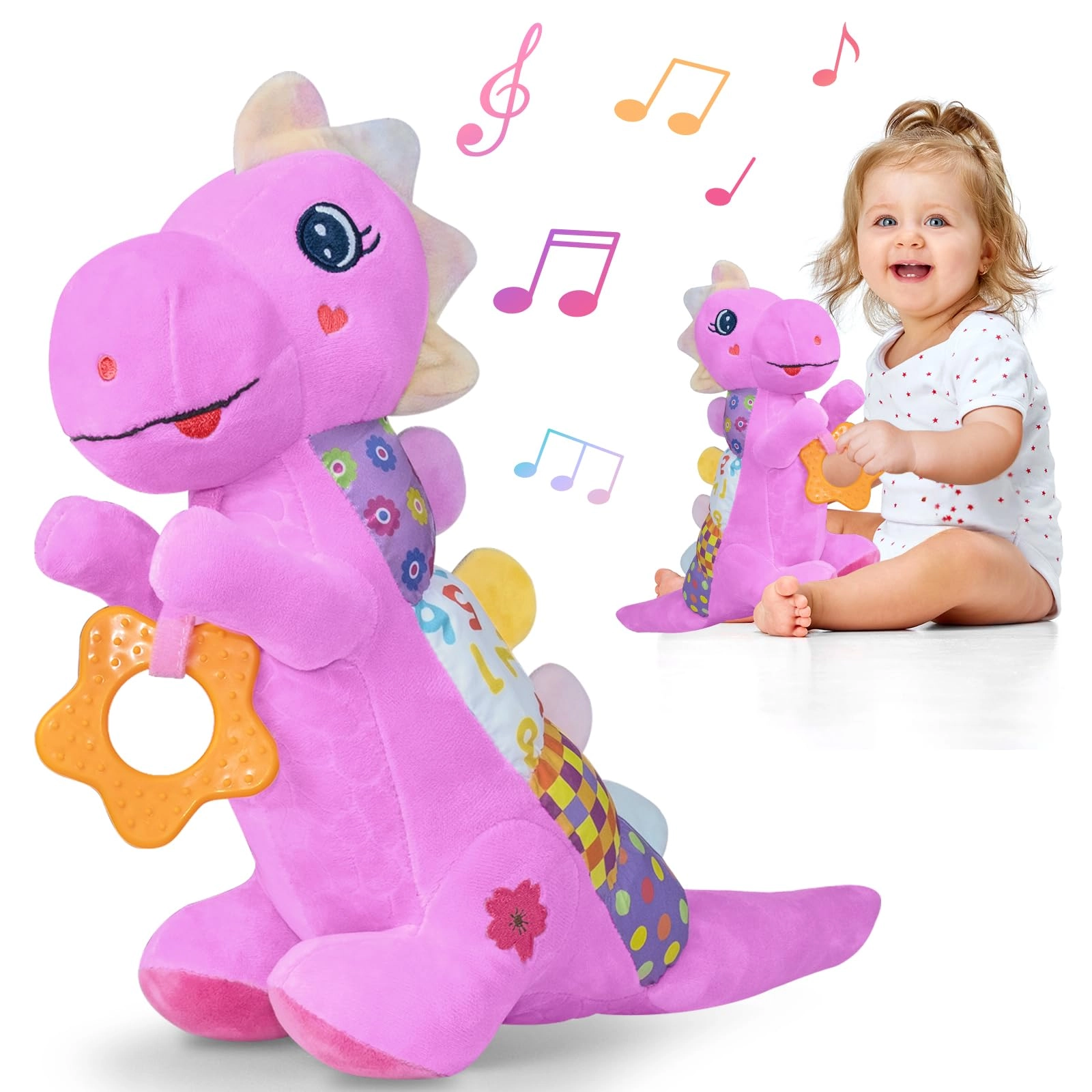 Dongguan Shengtong E-Commerce Co., Ltd. Baby Dino Plush - Sound effects