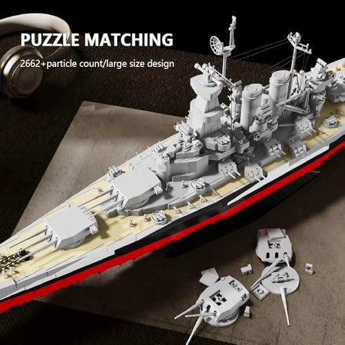 USS North Carolina - 2662 pcs