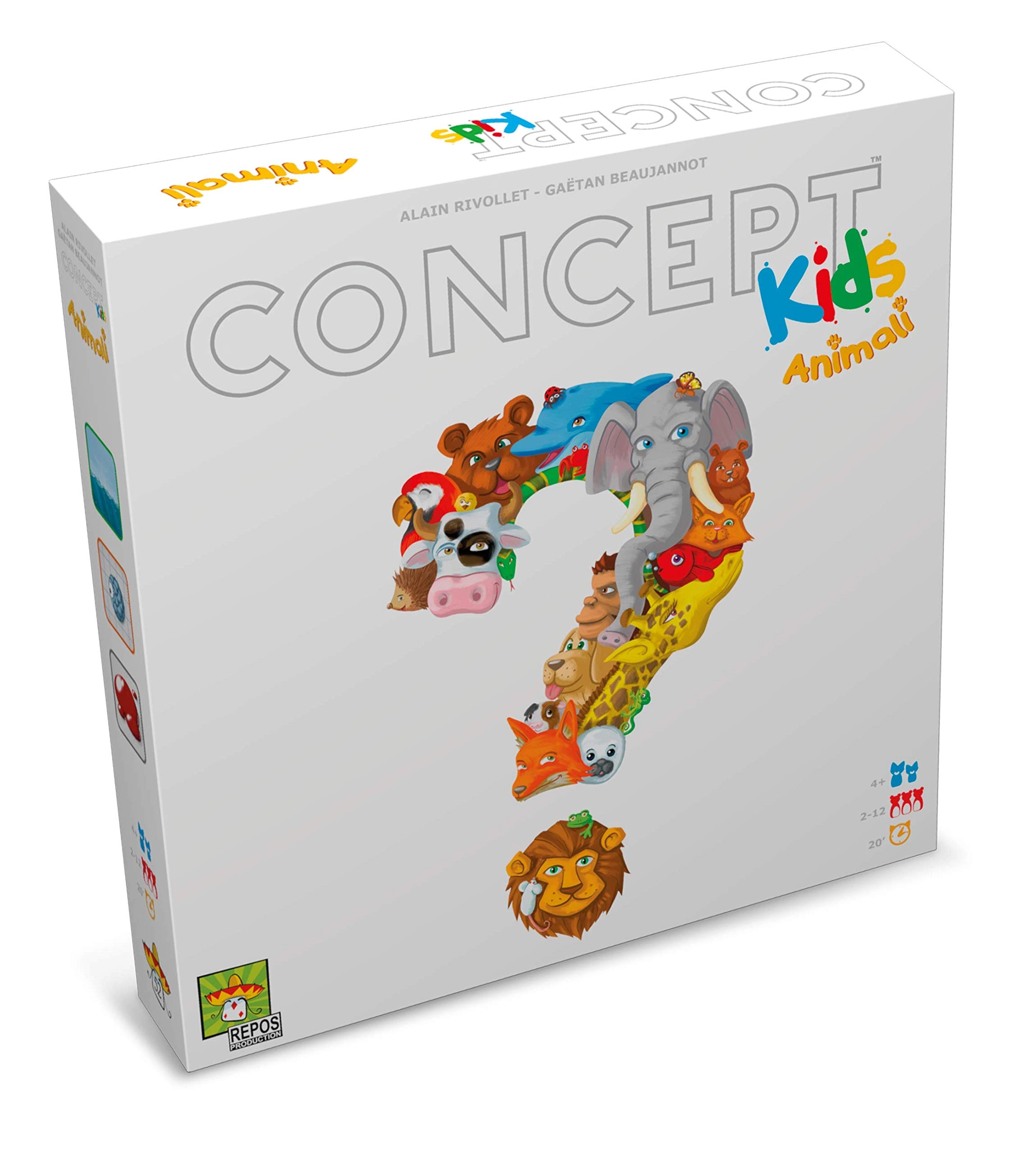 Asmodee Concept Kids: Animals (Italian)