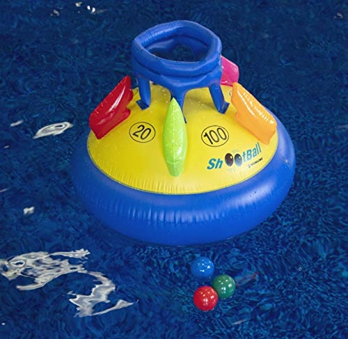 Cornhole Game - Orange/Green Floating