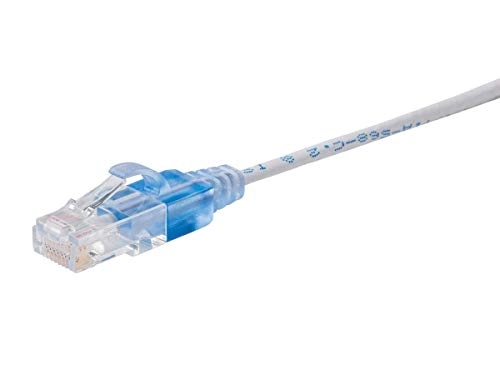 SlimRun Cat6A Ethernet Patch Cable - 0.5 Feet Pack