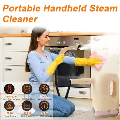 Handheld Steam Cleaner - 300 ml