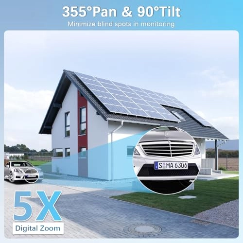 4K Wired Security Camera System - 4-Cam 8 channels 2160p