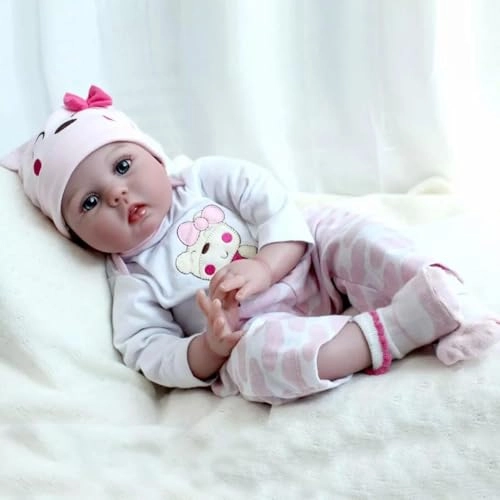 Reborn Baby Doll - 22 Inches / 55 cm Silicone Ages 3+