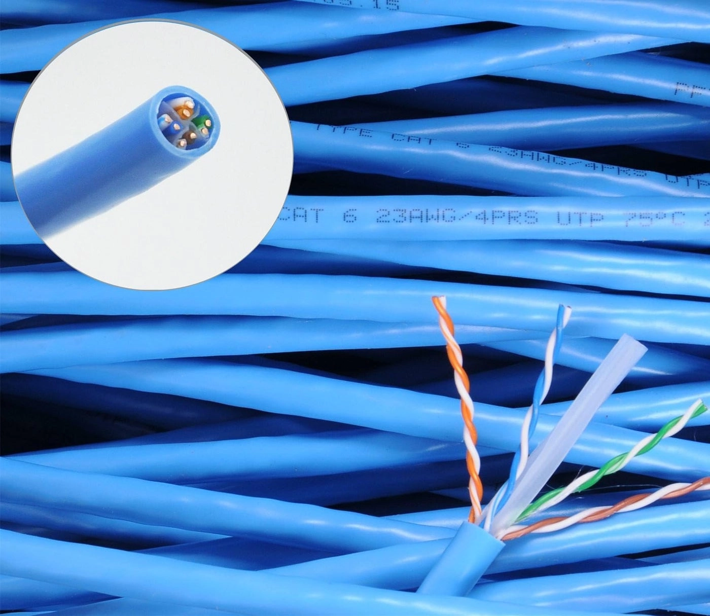 RJ45 CAT6 Ethernet Cable - 150ft