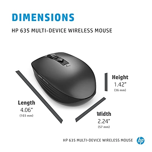 635 Multi-Device Wireless Mouse - Bluetooth Usb