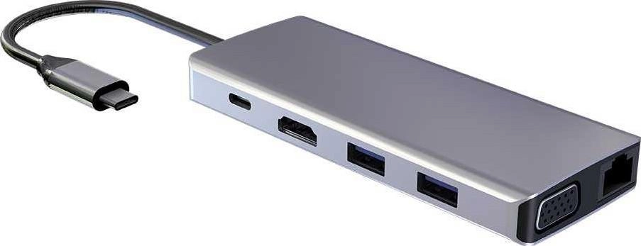 11 in 1 USB-C Hub