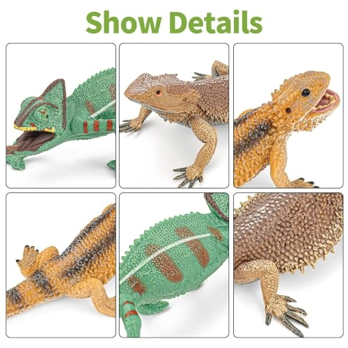 Lizard Figurines - 6PCS