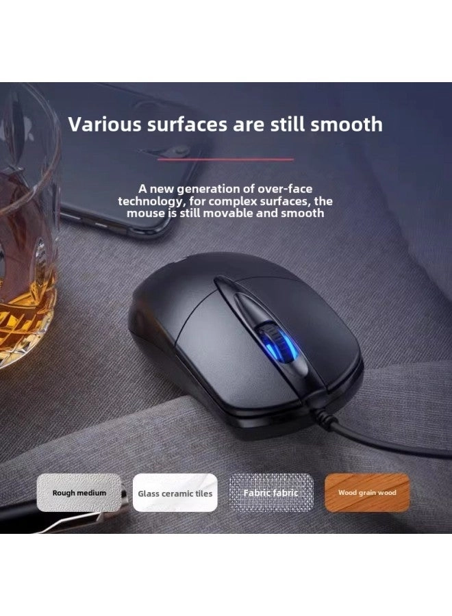 Silent USB Mouse - Wired