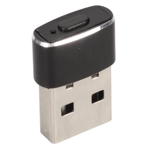 Mouse Jiggler - Two Modes Aluminium Alloy Black