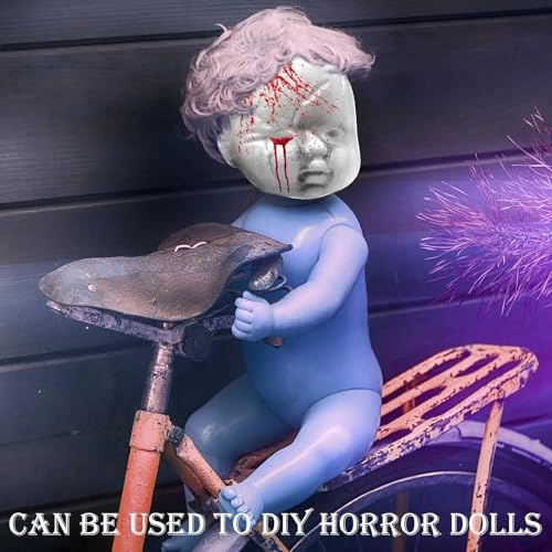 Halloween Baby Doll Head - 12 Pcs Halloween