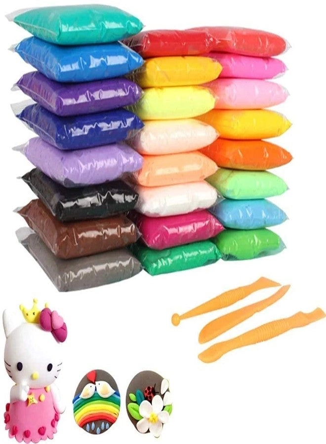 Air Dry Clay 24 pcs.