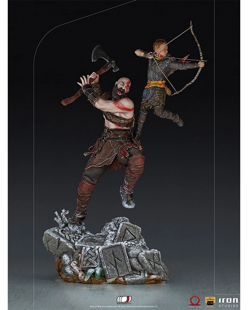 Kratos and Atreus - God of War - BDS Art Scale 1/10 Statue