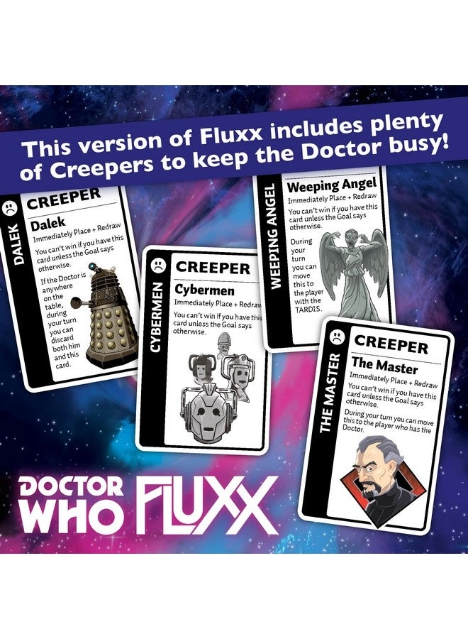 Doctor Who Fluxx: Whovian Delight - Card Game