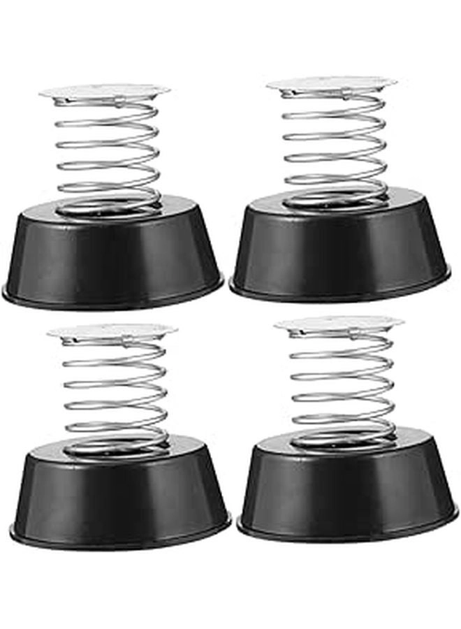 Abaodam Shaking Head Doll Spring Base - 4PCS Black 5.00X5.00X5.00CM